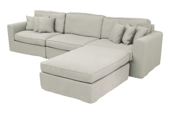 Πολυμορφικός καναπές  5 θέσεων "COMO" γκρι